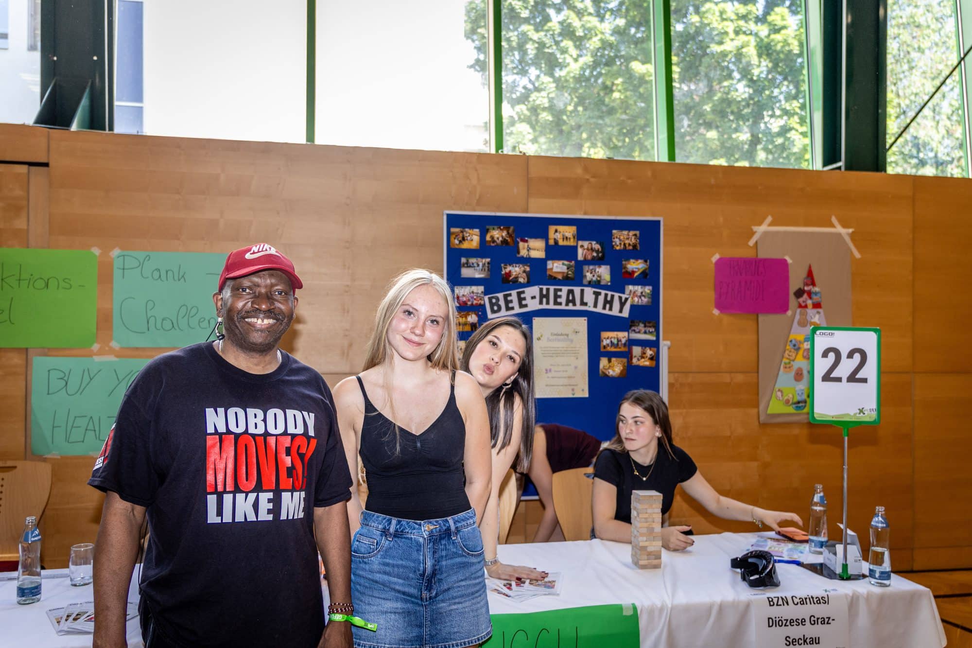 Aktive Community beim BeeHealthy-Event